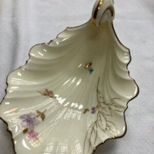 Mikasa Ivory Bone China 24K Gold Trimmed Trinket Dish